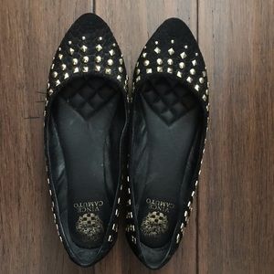 Vince Camuto studded ballet flats